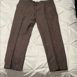 J. Crew Men's Dark Brown Dress Pants
